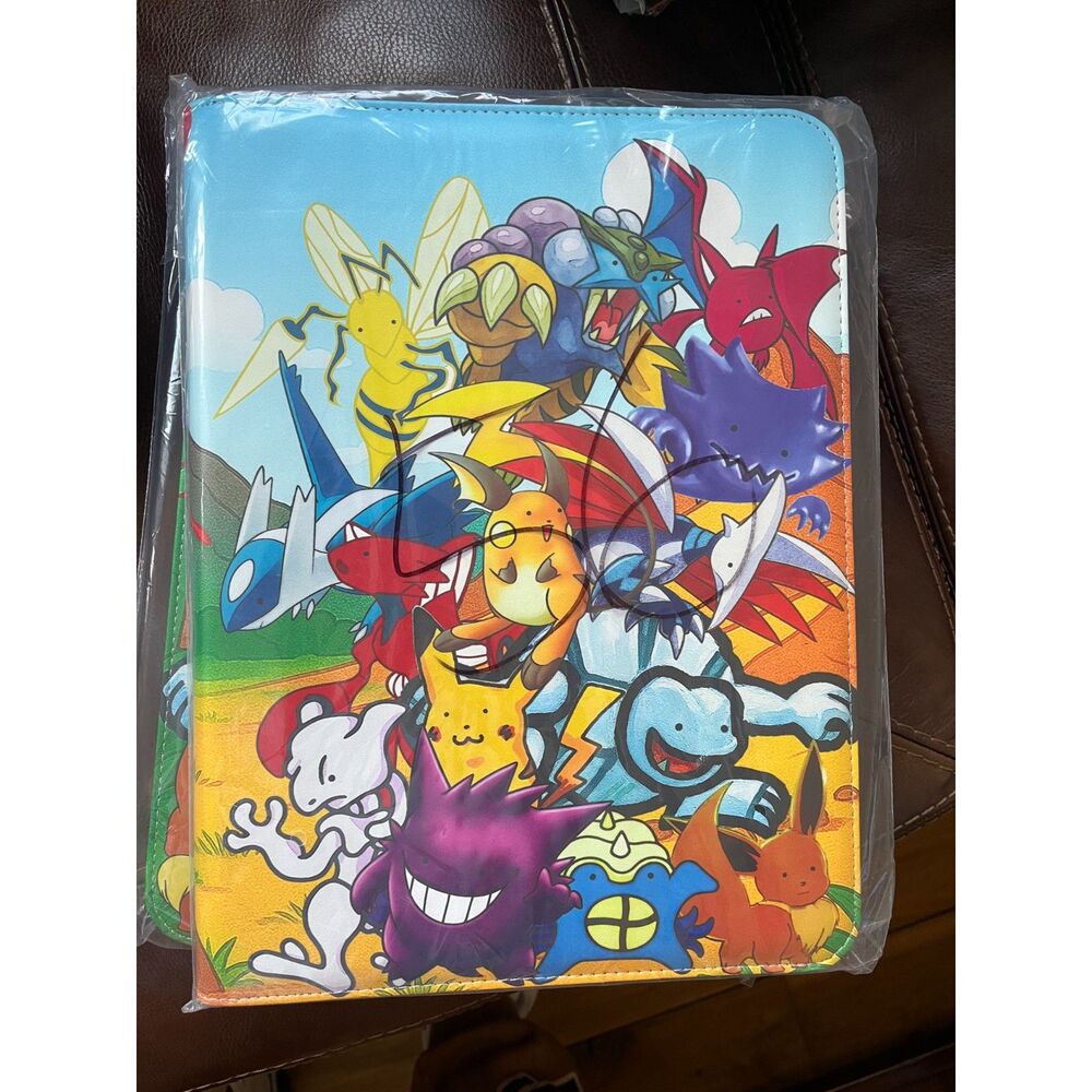 Pokemon Ditto Large Zip Card Binder Sealed Design by Chefkenlee